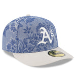 New Era - 59FIFTY Fitted Cap - Oakland Athletics - DENIM JAQUARD - Blue - Headz Up 