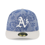 New Era - 59FIFTY Fitted Cap - Oakland Athletics - DENIM JAQUARD - Blue - Headz Up 