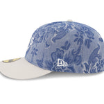 New Era - 59FIFTY Fitted Cap - Oakland Athletics - DENIM JAQUARD - Blue - Headz Up 