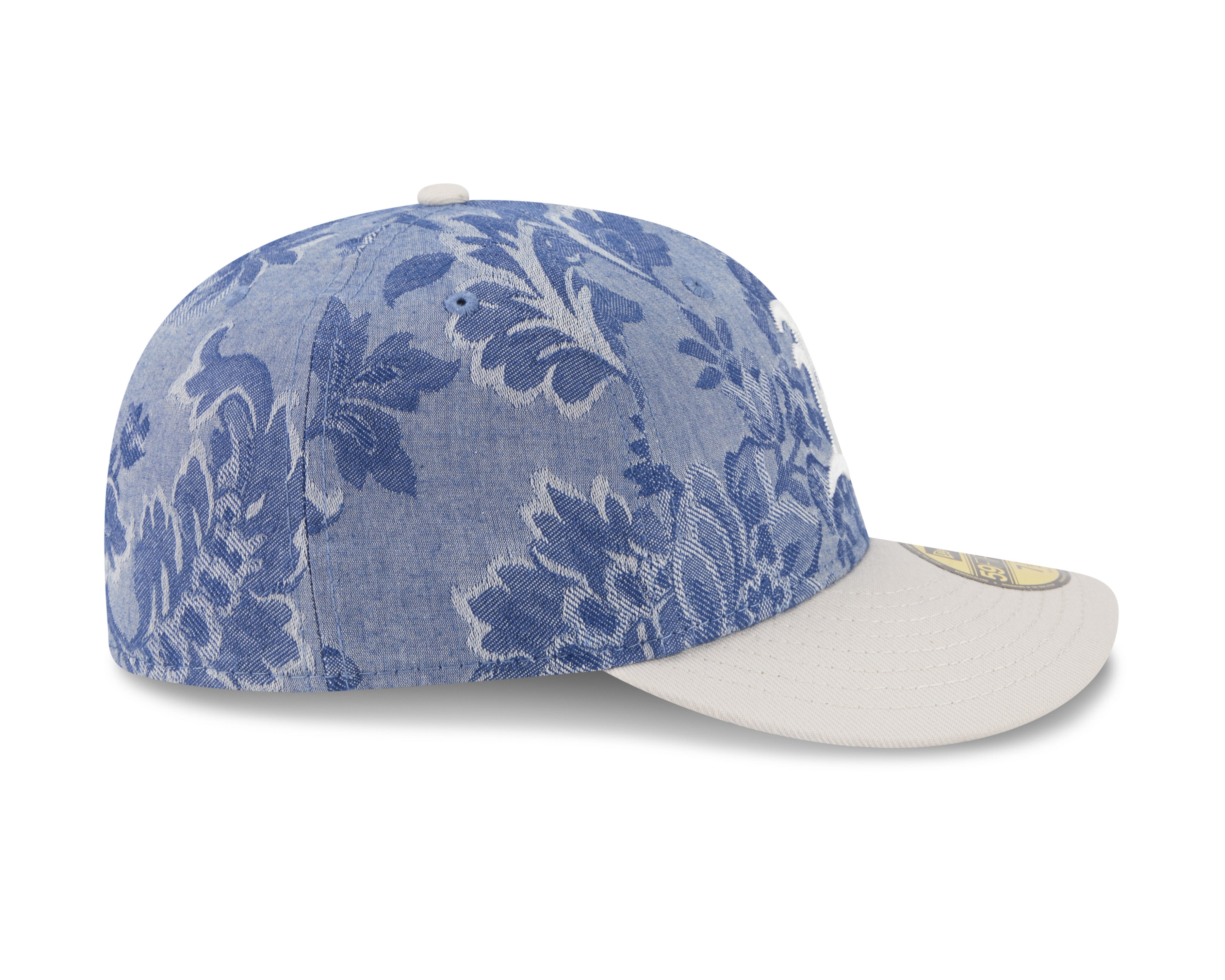 New Era - 59FIFTY Fitted Cap - Oakland Athletics - DENIM JAQUARD - Blue - Headz Up 