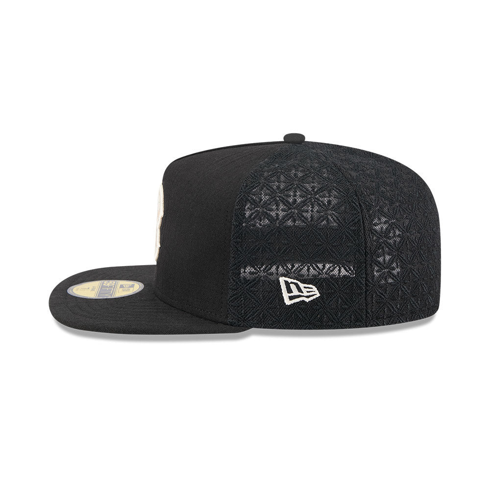 New Era - 59FIFTY Fitted A-Frame Cap - Boston Red Sox - 59FIFTY DAY - Black - Headz Up 