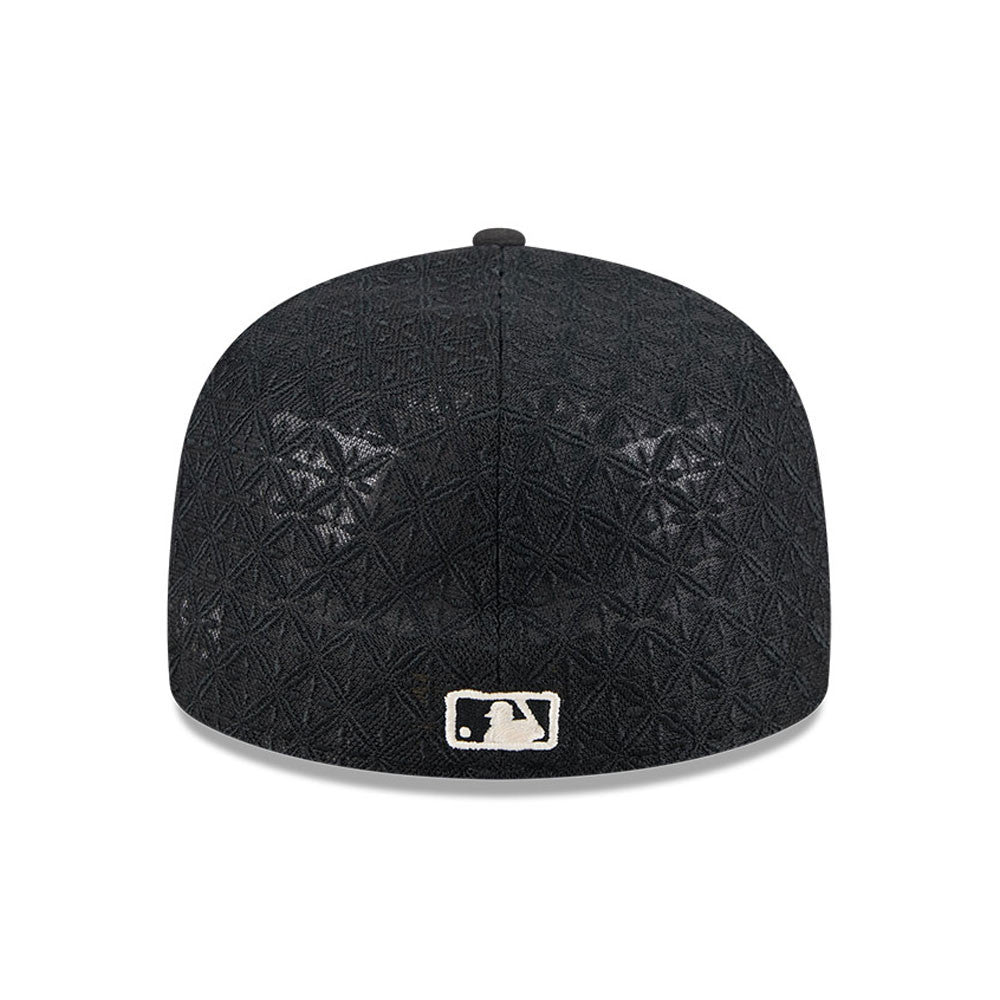 New Era - 59FIFTY Fitted A-Frame Cap - Los Angeles Dodgers - 59FIFTY DAY - Black - Headz Up 