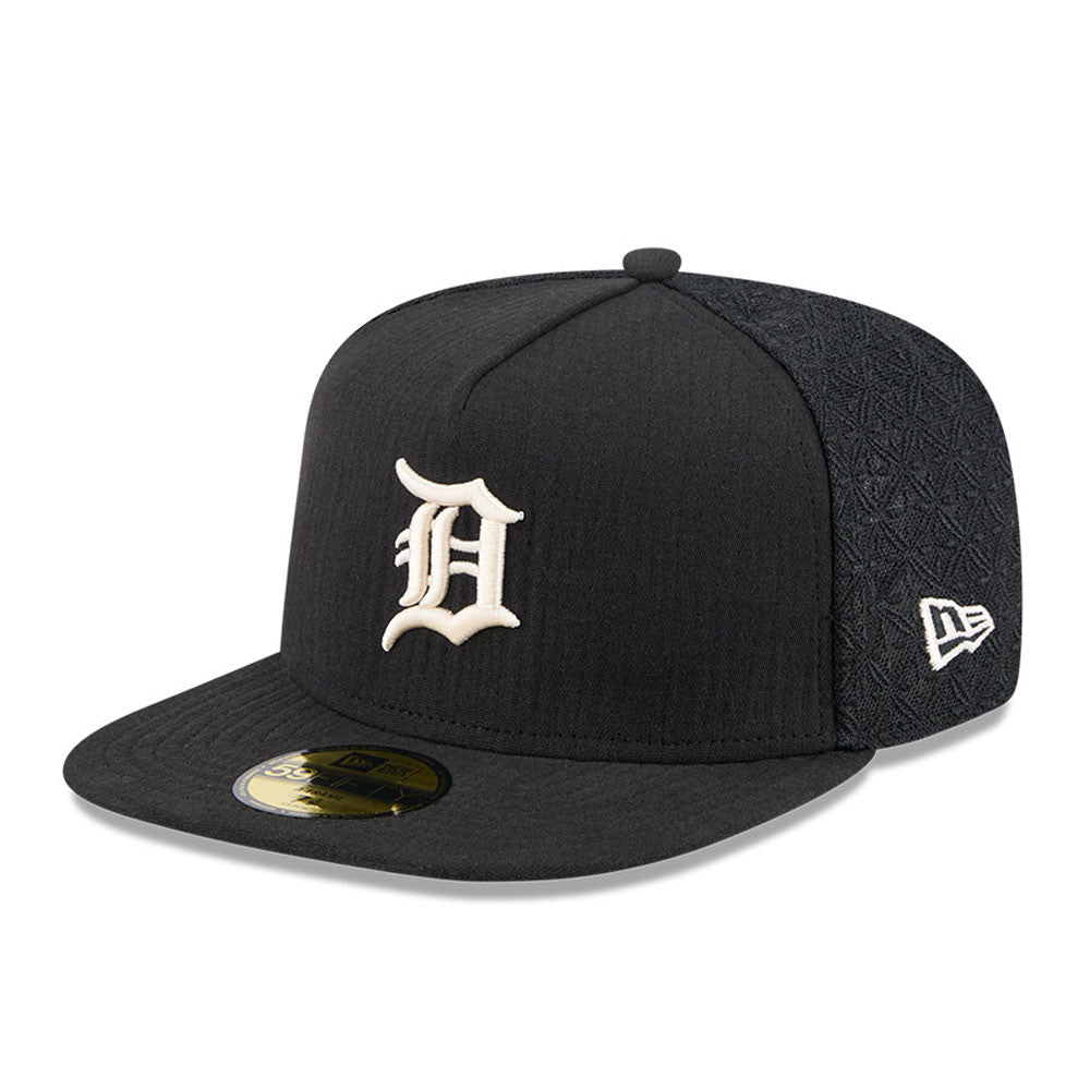 New Era - 59FIFTY Fitted A-Frame Cap - Detroit Tigers - 59FIFTY DAY - Black - Headz Up 