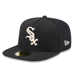 New Era - 59FIFTY Fitted A-Frame Cap - Chicago White Sox - 59FIFTY DAY - Black - Headz Up 