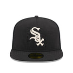 New Era - 59FIFTY Fitted A-Frame Cap - Chicago White Sox - 59FIFTY DAY - Black - Headz Up 
