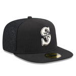 New Era - 59FIFTY Fitted A-Frame Cap - Seattle Mariners - 59FIFTY DAY - Black - Headz Up 