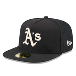 New Era - 59FIFTY Fitted A-Frame Cap - Oakland Athletics - 59FIFTY DAY - Black - Headz Up 