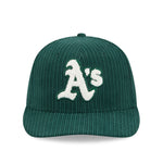 New Era - 59FIFTY Fitted Cap - Oakland Athletics - CHENILLE POP - Dark Green - Headz Up 