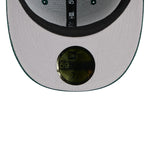 New Era - 59FIFTY Fitted Cap - Oakland Athletics - CHENILLE POP - Dark Green - Headz Up 