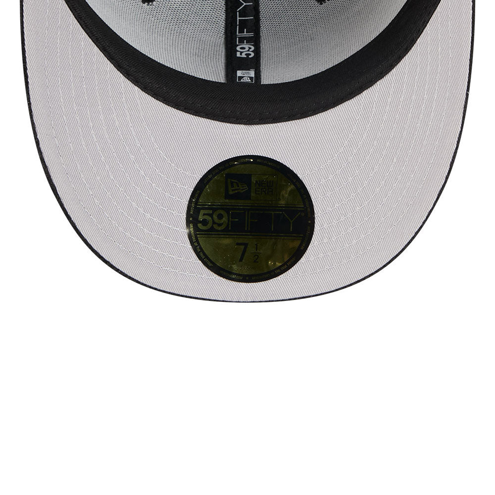 New Era - 59FIFTY Fitted Cap - Chicago White Sox - CHENILLE POP - Black - Headz Up 