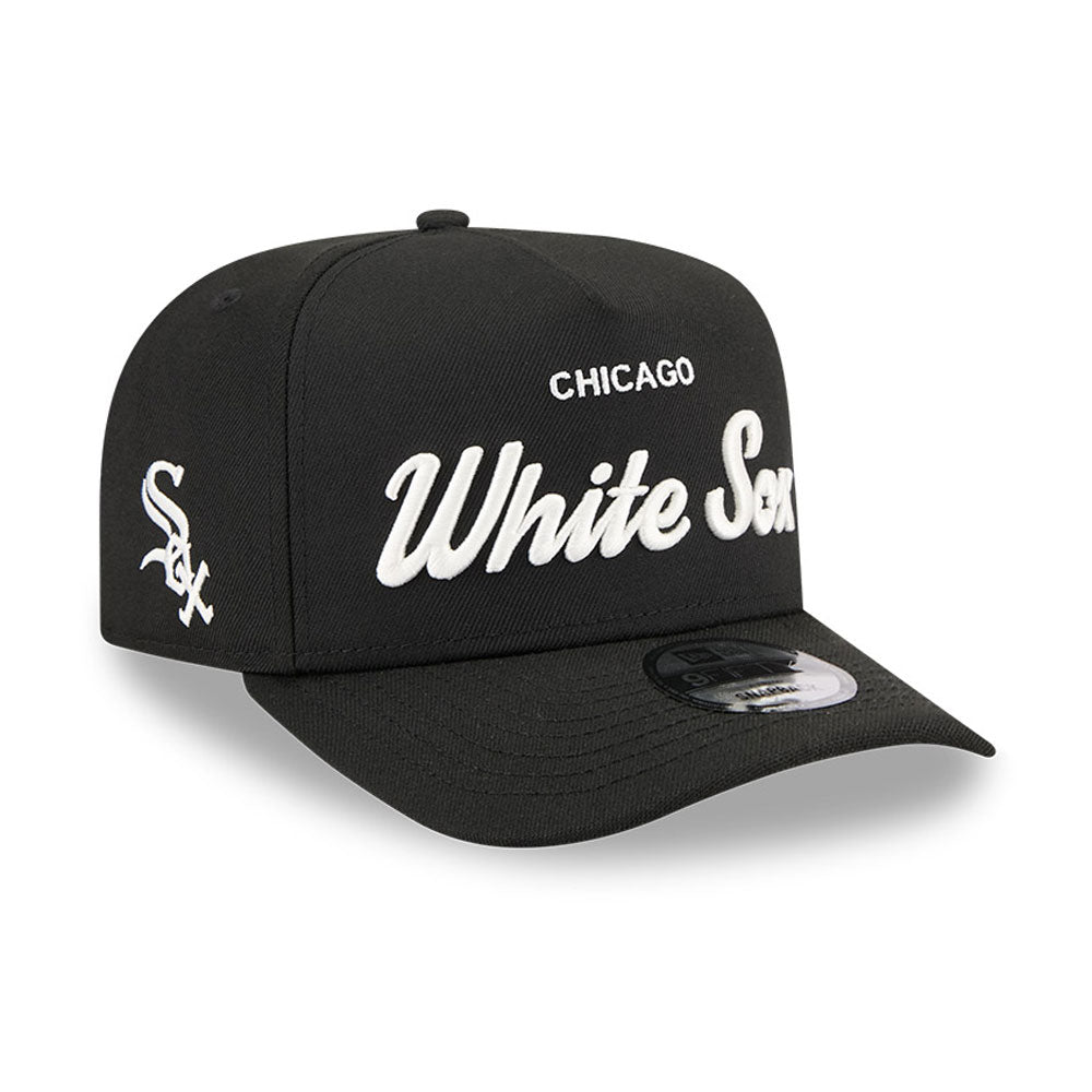 New Era - 9FIFTY A-Frame Snapback - Chicago White Sox - LOCAL PLAY - Black - Headz Up 