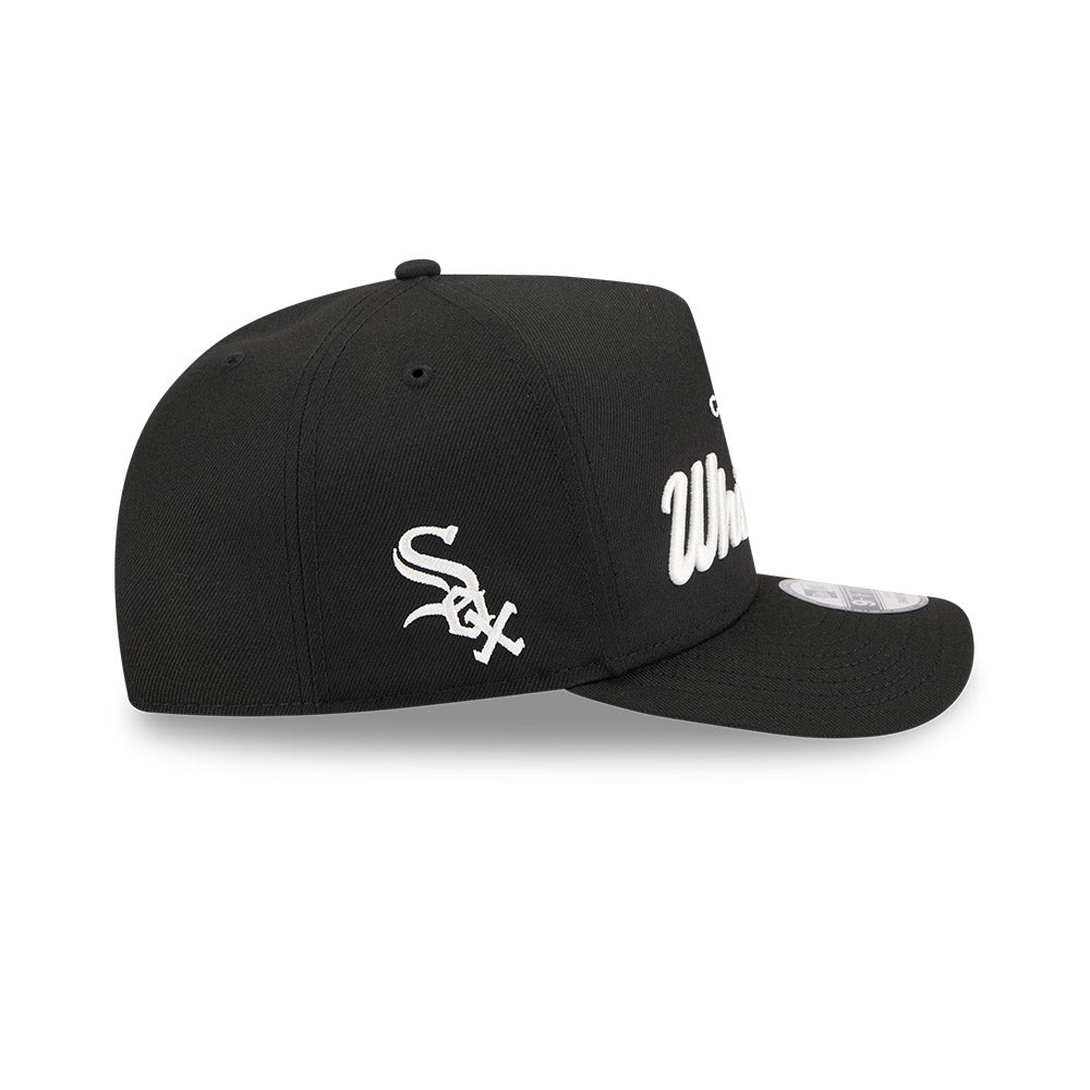 New Era - 9FIFTY A-Frame Snapback - Chicago White Sox - LOCAL PLAY - Black - Headz Up 