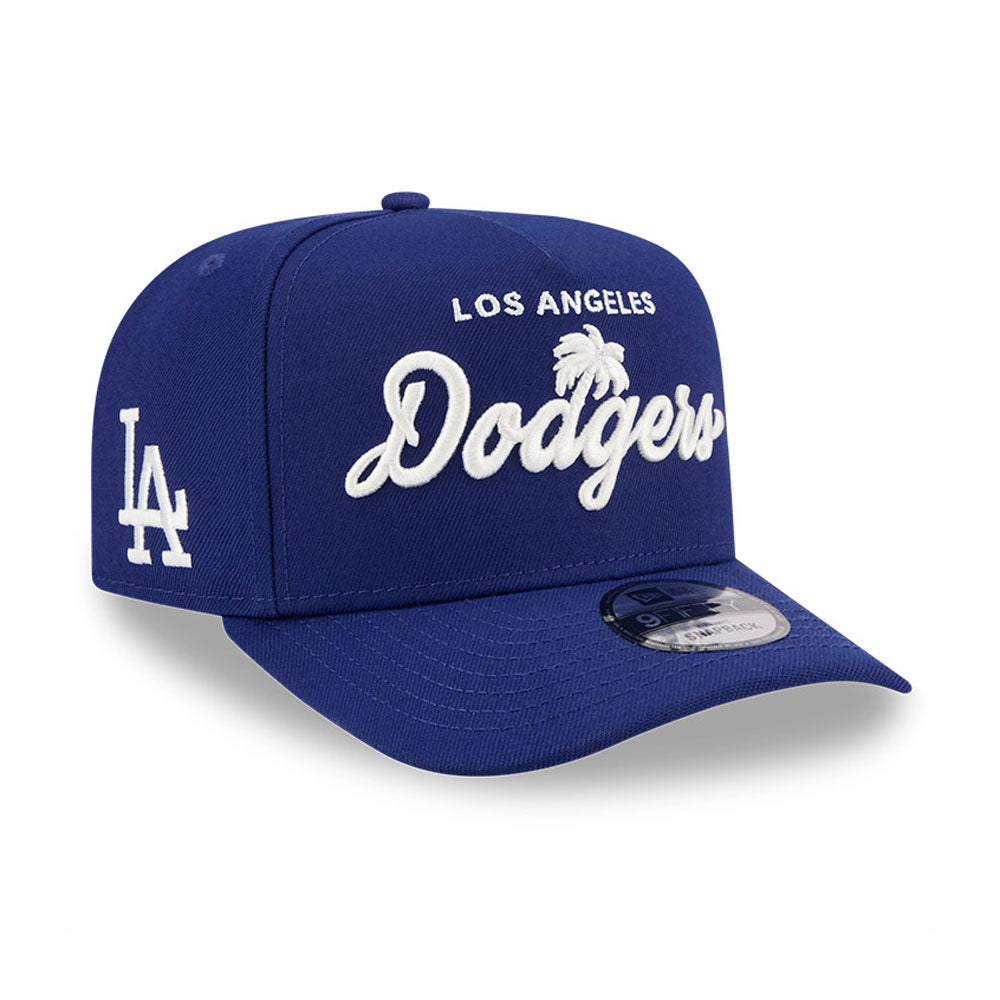 New Era - 9FIFTY A-Frame Snapback - Los Angeles Dodgers - LOCAL PLAY - Blue - Headz Up 