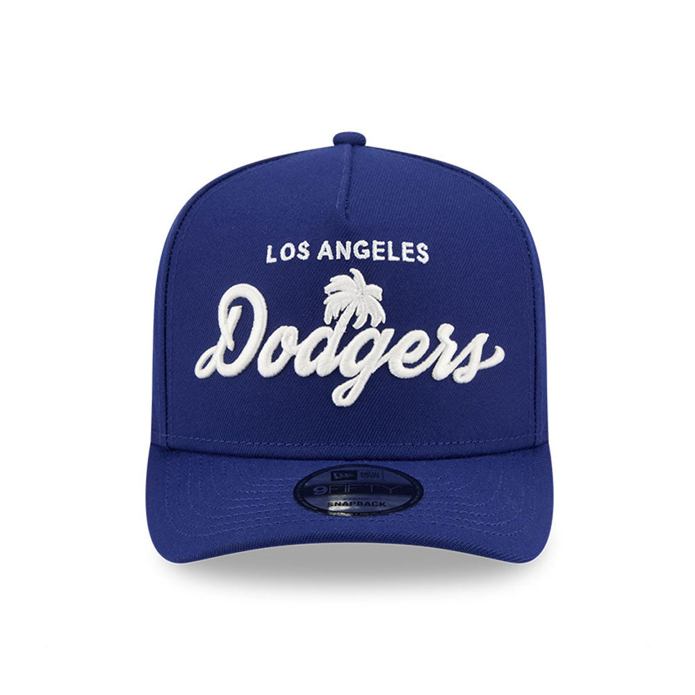 New Era - 9FIFTY A-Frame Snapback - Los Angeles Dodgers - LOCAL PLAY - Blue - Headz Up 
