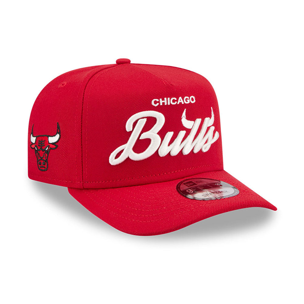 New Era - 9FIFTY A-Frame Snapback - Chicago Bulls - LOCAL PLAY - Red - Headz Up 