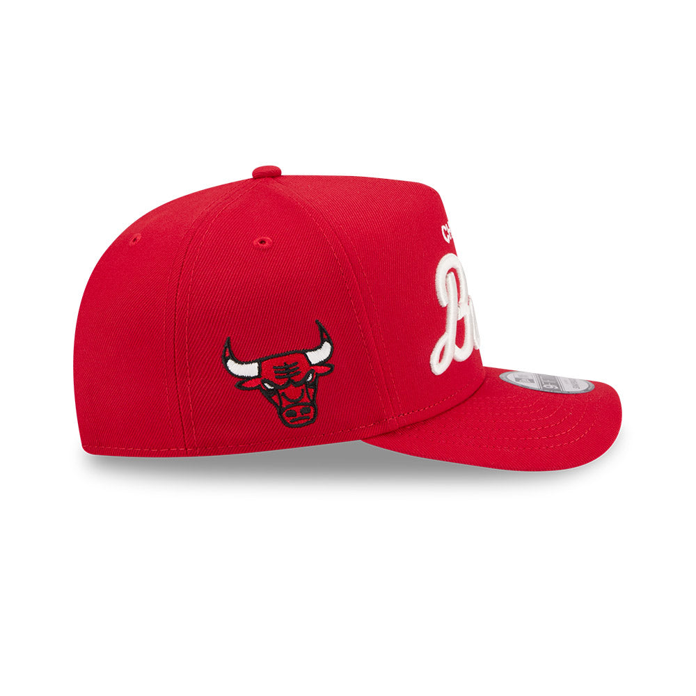 New Era - 9FIFTY A-Frame Snapback - Chicago Bulls - LOCAL PLAY - Red - Headz Up 