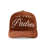 New Era -  19TWENTY - TEAM SCRIPT - San Diego Padres - Brown - Headz Up 