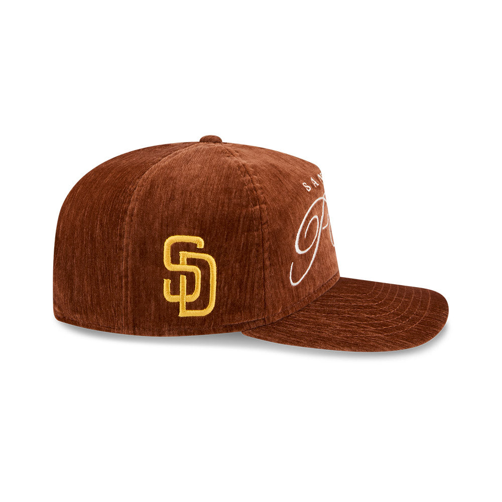 New Era -  19TWENTY - TEAM SCRIPT - San Diego Padres - Brown - Headz Up 