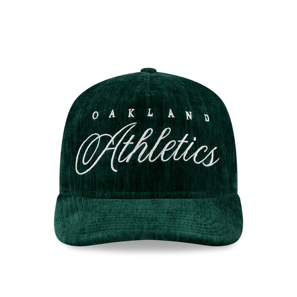 New Era -  19TWENTY - TEAM SCRIPT - Oakland Athletics - Dark Green - Headz Up 
