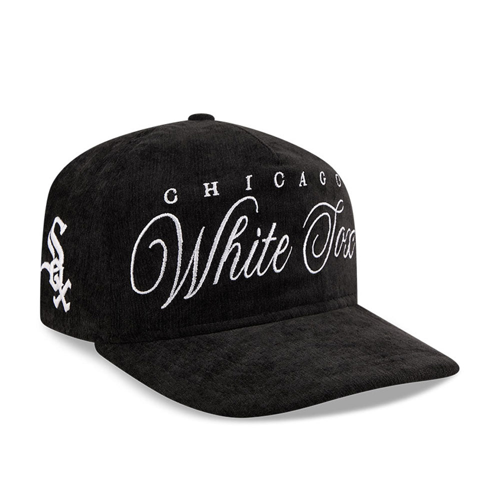 New Era -  19TWENTY - TEAM SCRIPT - Chicago White Sox - Black - Headz Up 