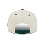 New Era - 9FIFTY Snapback - Oakland Athletics - MASCOT PIN - Chrome/Dark Green - Headz Up 