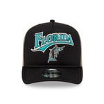 New Era - 9FIFTY A-Frame ARCHED Trucker - Florida Marlins - OTC - Headz Up 