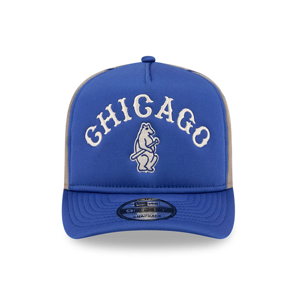 New Era - 9FIFTY A-Frame ARCHED Trucker - Chicago Cubs - OTC - Headz Up 