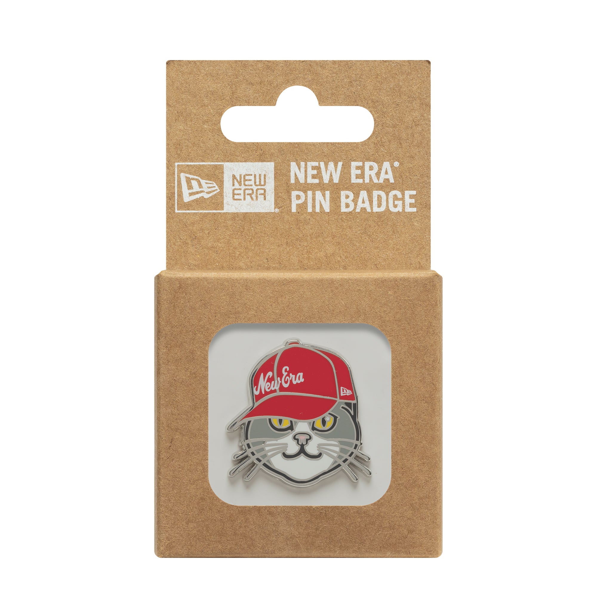 New Era - NE CAT Pin - Silver - Headz Up 