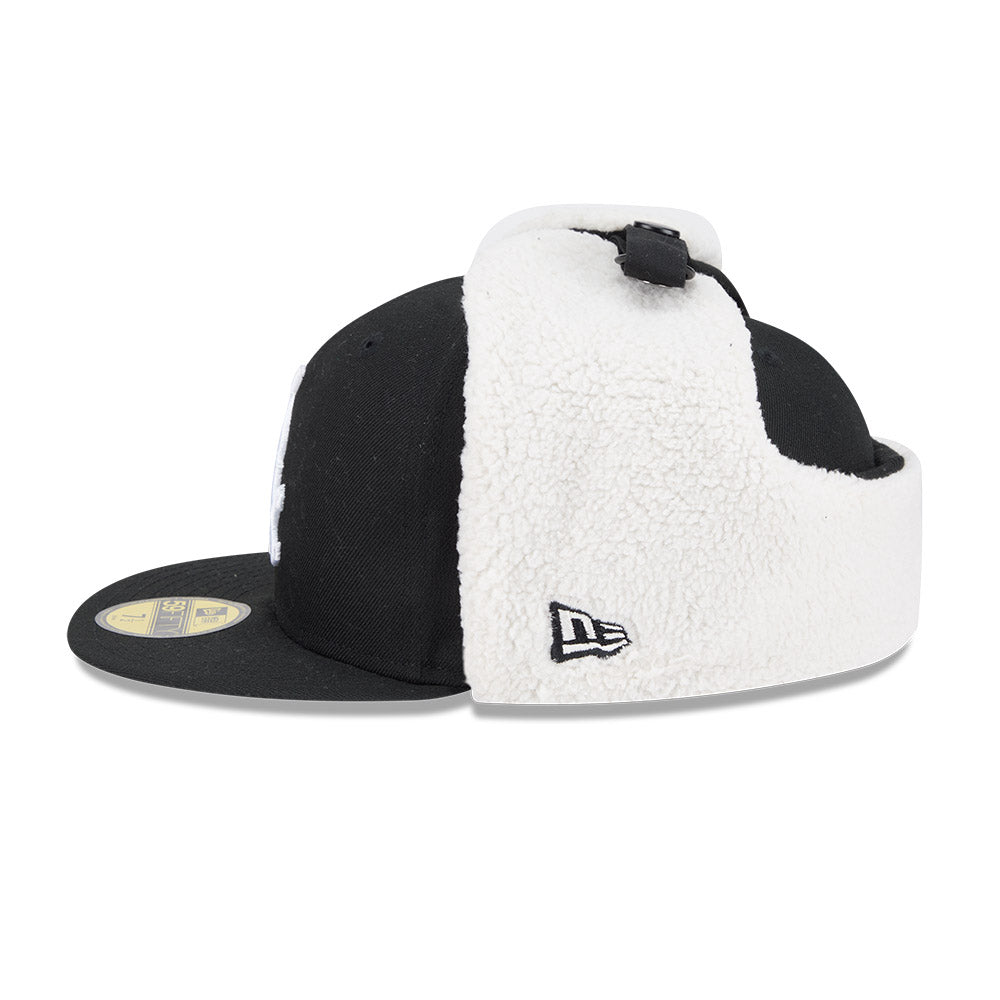 New Era - 59FIFTY Fitted Cap - Chicago White Sox - DOG EAR CLASSIC - Black - Headz Up 