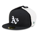 New Era - 59FIFTY Fitted Cap - Oakland Athletics - DOG EAR CLASSIC - Black - Headz Up 