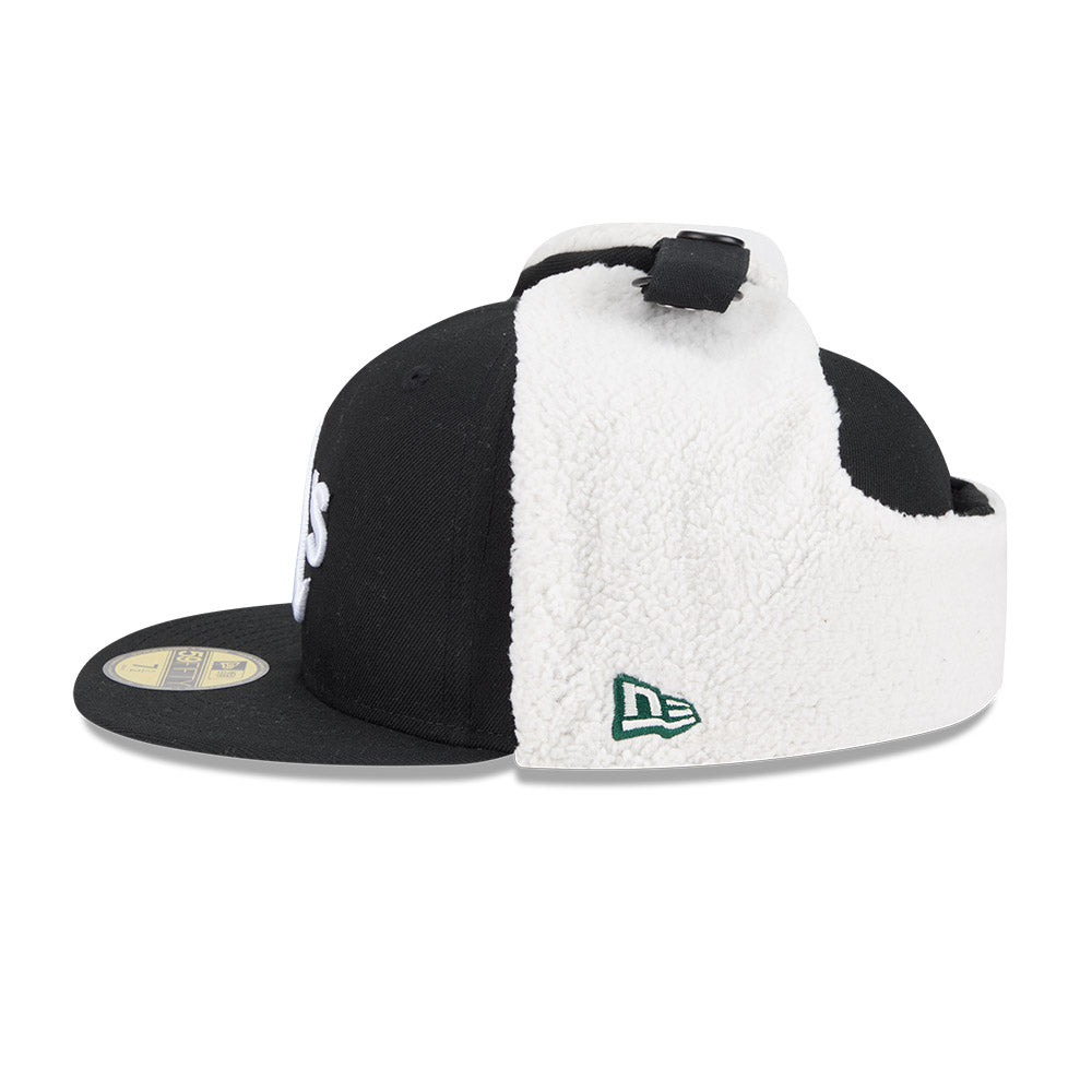 New Era - 59FIFTY Fitted Cap - Oakland Athletics - DOG EAR CLASSIC - Black - Headz Up 