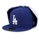New Era - 59FIFTY Fitted Cap - Los Angeles Dodgers - DOG EAR CLASSIC - Blue - Headz Up 