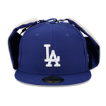 New Era - 59FIFTY Fitted Cap - Los Angeles Dodgers - DOG EAR CLASSIC - Blue - Headz Up 