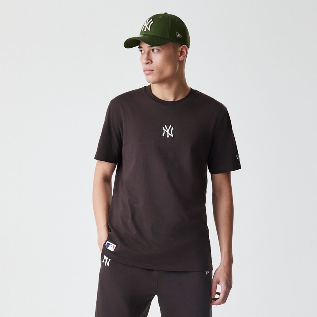 New Era - MLB LE MIDI - Oversize Tee - New York Yankees - Brown - Headz Up 