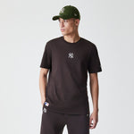 New Era - MLB LE MIDI - Oversize Tee - New York Yankees - Brown - Headz Up 