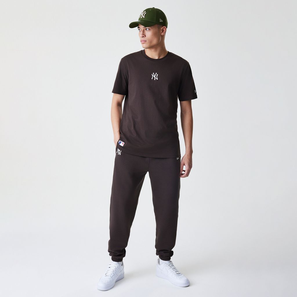 New Era - MLB LE MIDI - Oversize Tee - New York Yankees - Brown - Headz Up 