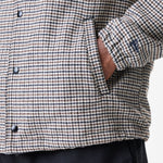 New Era - MLB Check Coaches Jacket - New York Yankees - Brown - Headz Up 