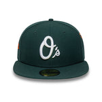 New Era - 59FIFTY Fitted Cap - MLB AOP - Baltimore Orioles - Dark Green - Headz Up 