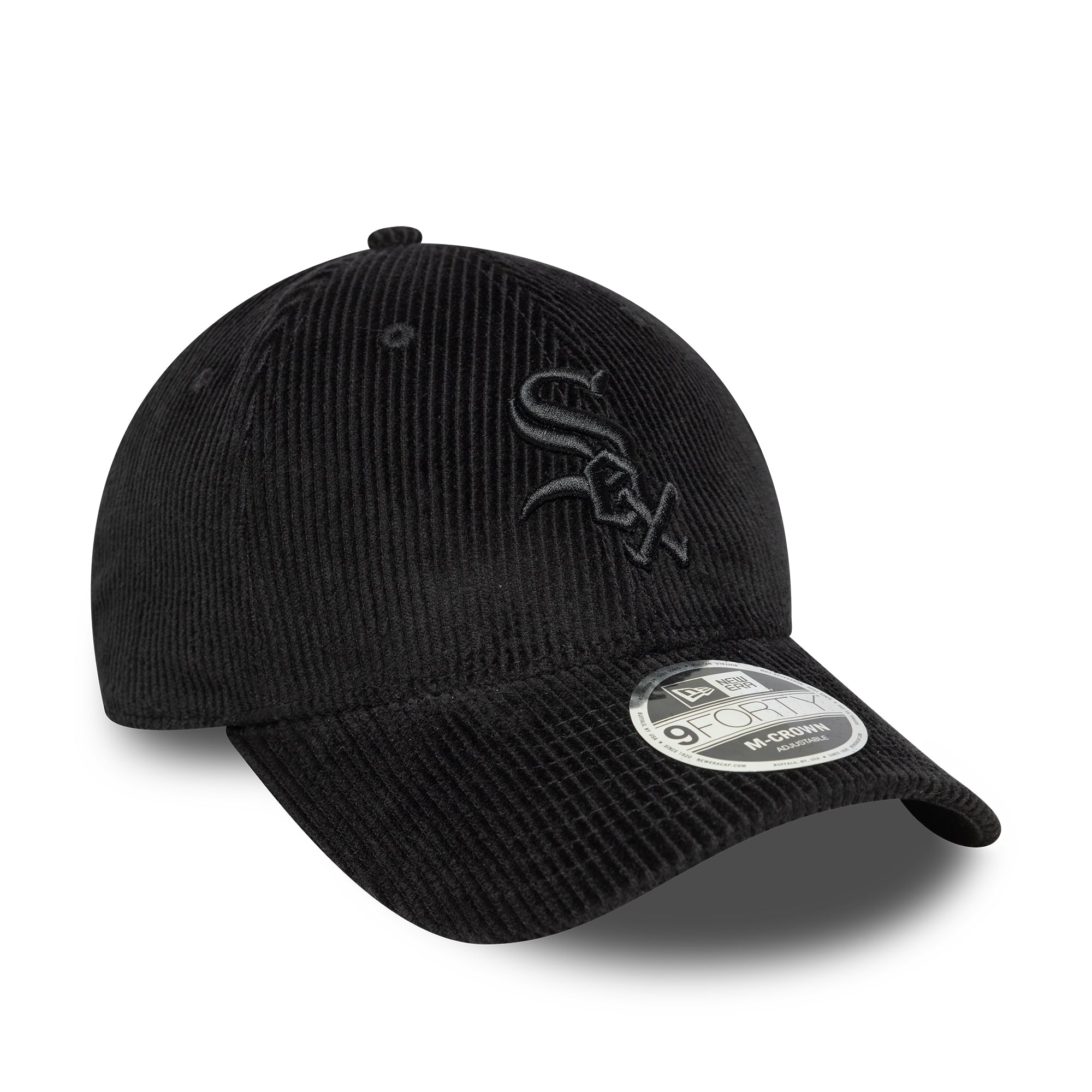 New Era - 9FORTY M-Crown - CORD - Chicago White Sox - Black - Headz Up 