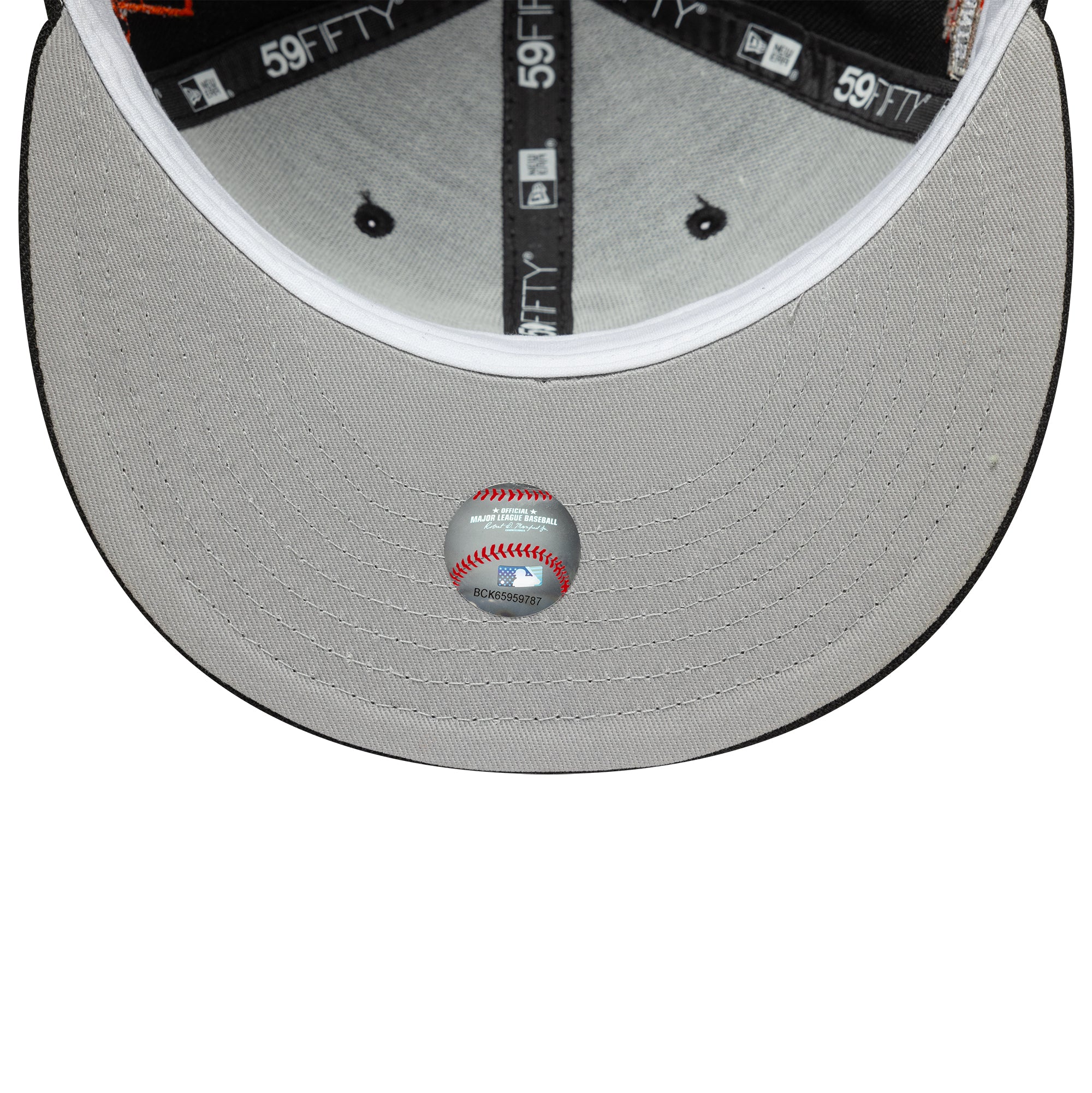 New Era - 59FIFTY Fitted Cap - MLB AOP - San Francisco Giants - Black - Headz Up 