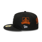 New Era - 59FIFTY Fitted Cap - MLB AOP - San Francisco Giants - Black - Headz Up 