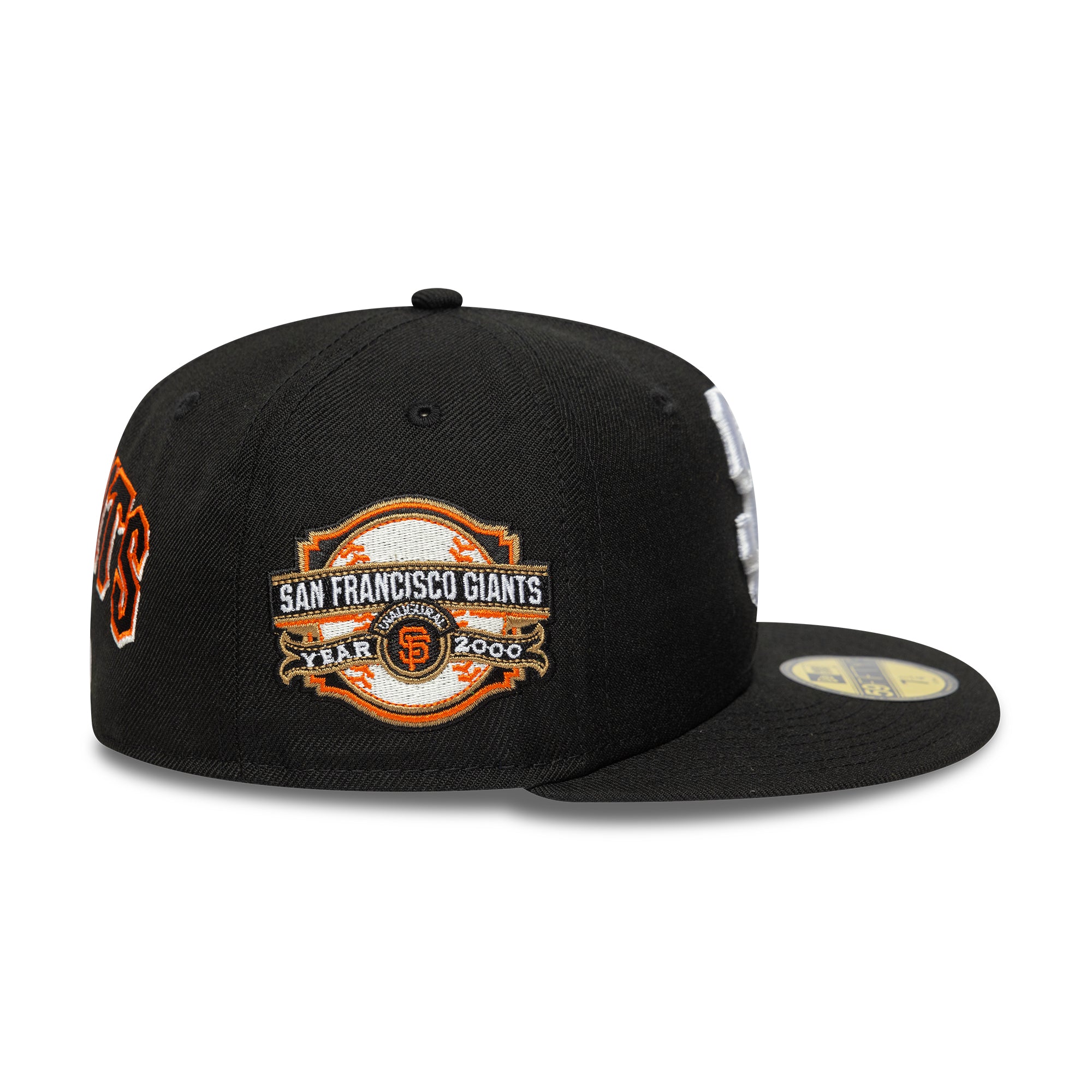 New Era - 59FIFTY Fitted Cap - MLB AOP - San Francisco Giants - Black - Headz Up 