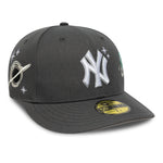 New Era - 59FIFTY PC Fitted Cap - PLANET ICON - New York Yankees - Dark Grey - Headz Up 