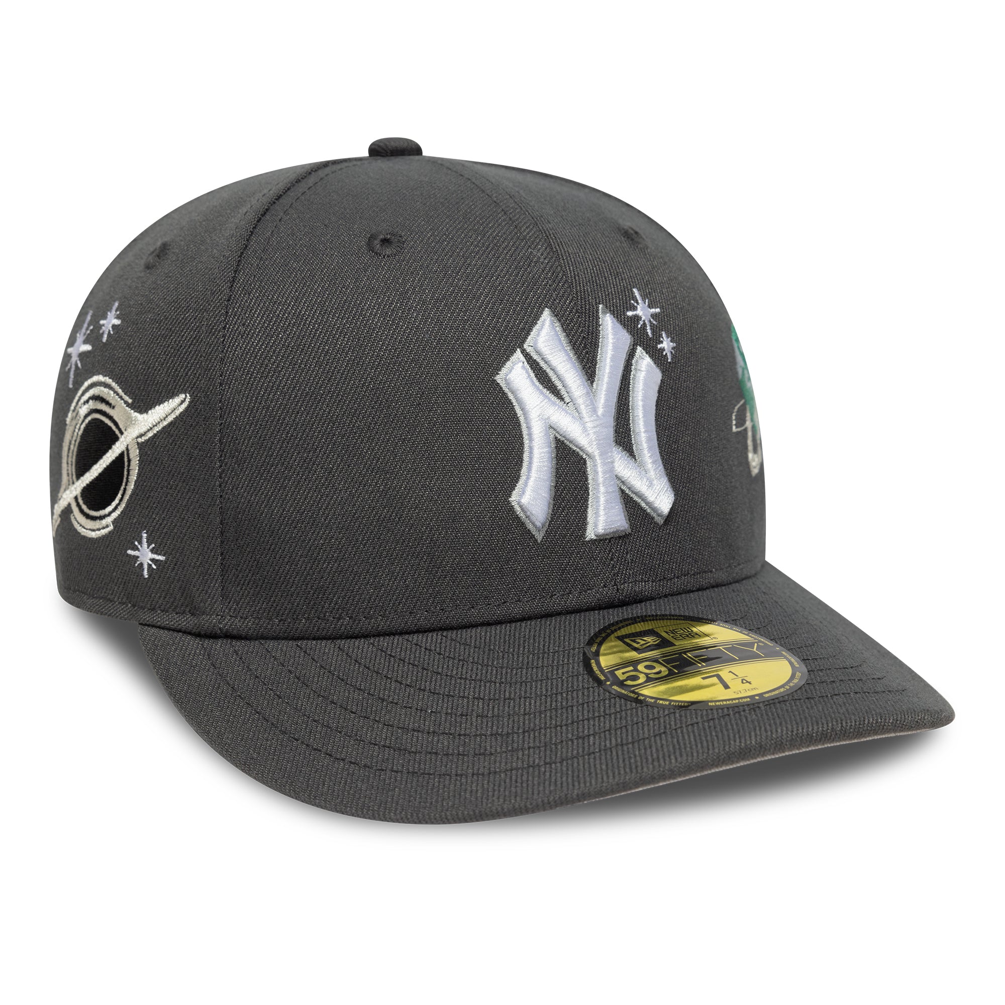 New Era - 59FIFTY PC Fitted Cap - PLANET ICON - New York Yankees - Dark Grey - Headz Up 