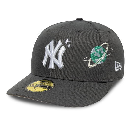 New Era - 59FIFTY PC Fitted Cap - PLANET ICON - New York Yankees - Dark Grey