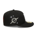 New Era - 59FIFTY PC Fitted Cap - PLANET ICON - Los Angeles Dodgers - Black - Headz Up 