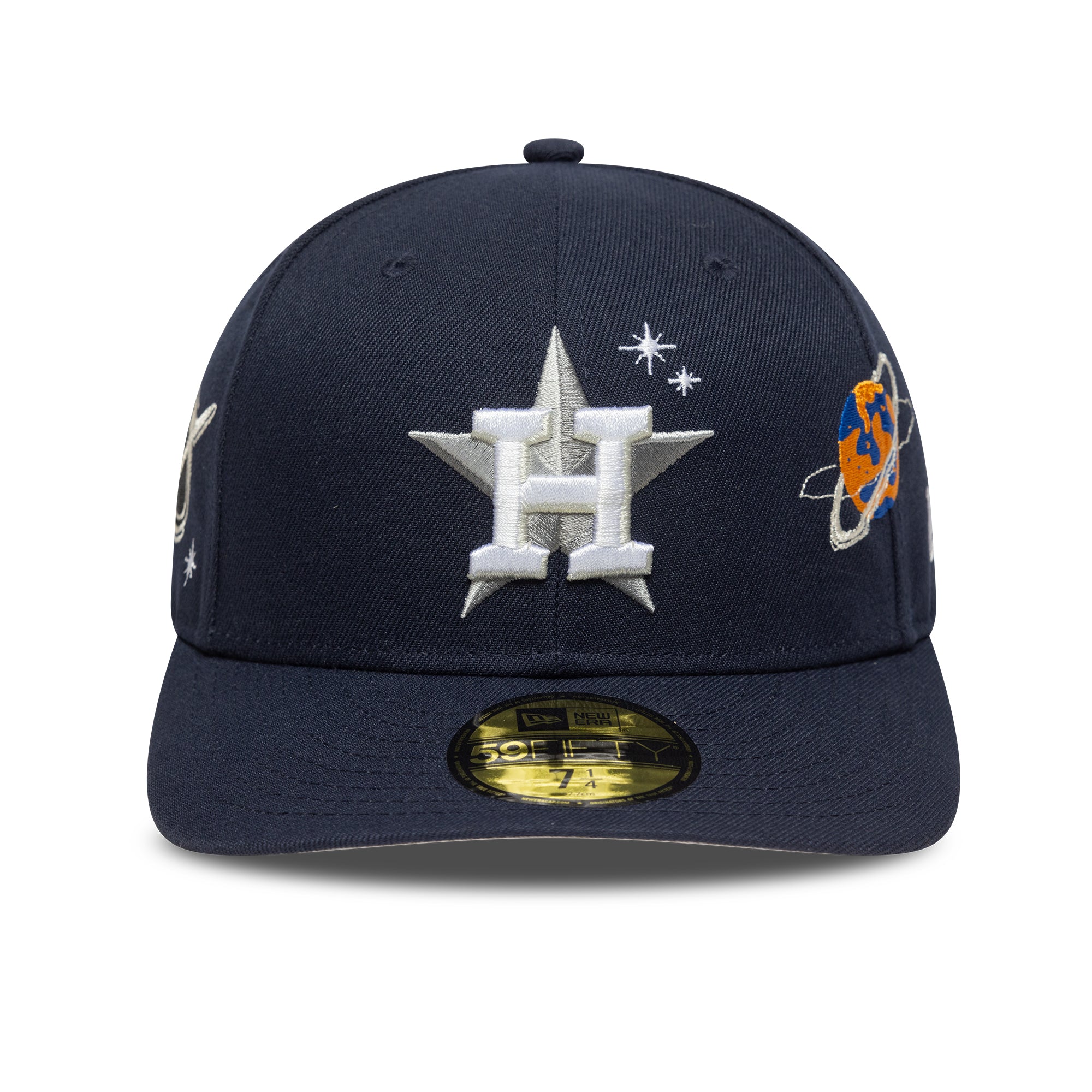 New Era - 59FIFTY PC Fitted Cap - PLANET ICON - Houston Astros - Navy - Headz Up 