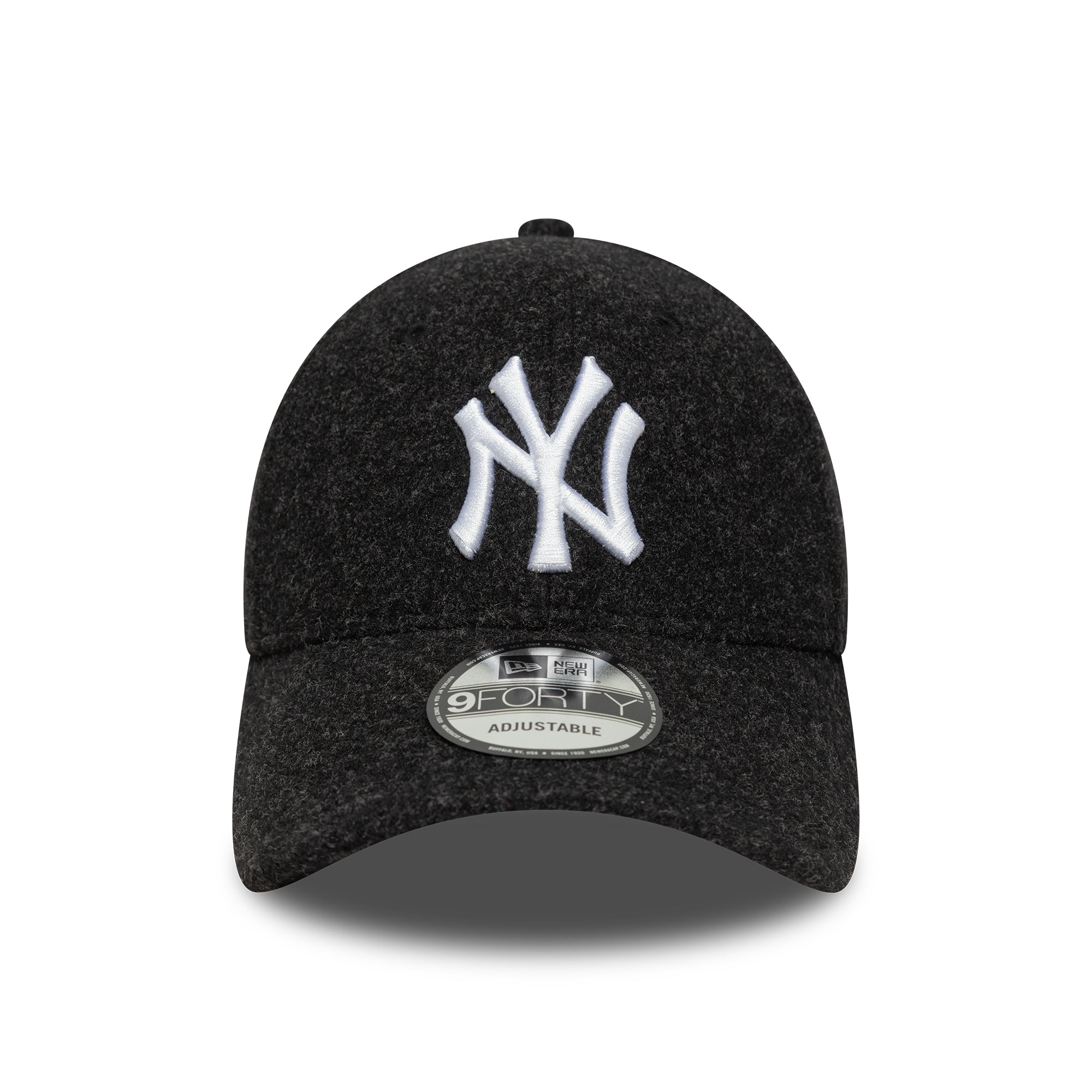 New Era - 9FORTY - MELTON WOOL - New York Yankees - Black - Headz Up 