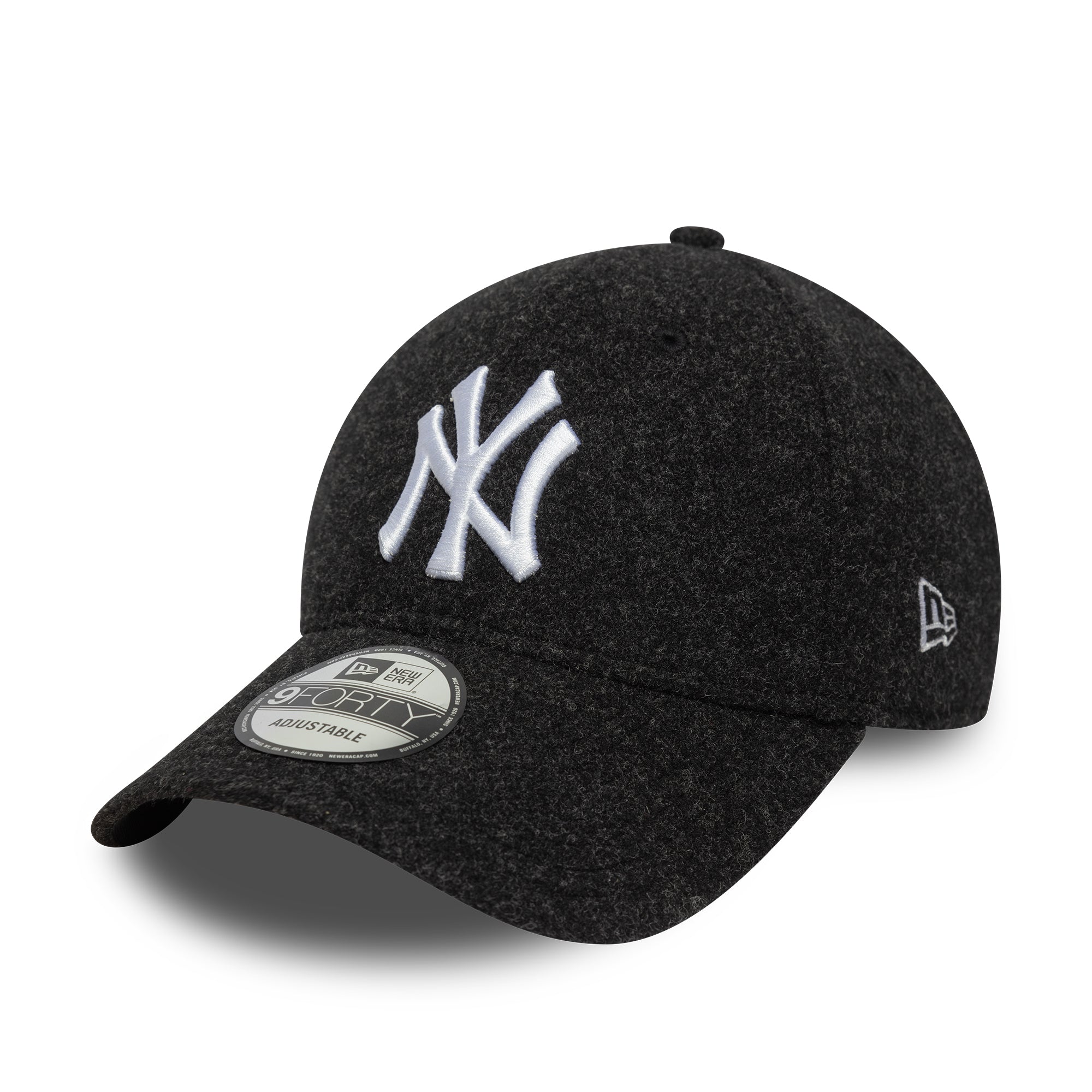 New Era - 9FORTY - MELTON WOOL - New York Yankees - Black - Headz Up 