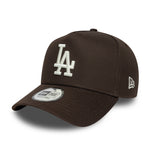 New Era - Los Angeles Dodgers - SIDE PATCH - E-Frame Cap - Brown - Headz Up 